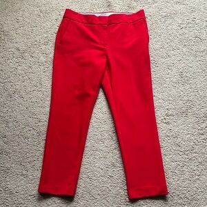 Women's LOFT Red Pants
